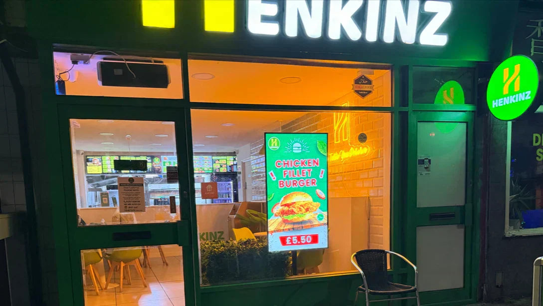 Digital Signage & Installation Service for Henkinz, St Albans