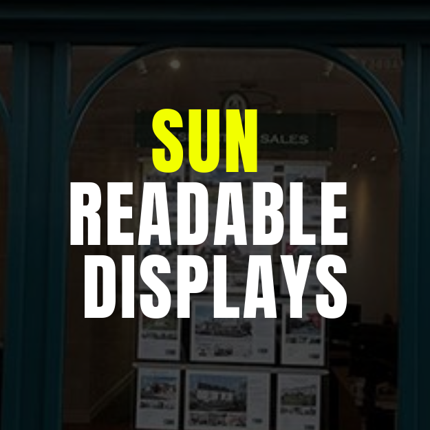 Upgrade Your Storefront Advertising With ScreenMoove's Sun Readable Displays