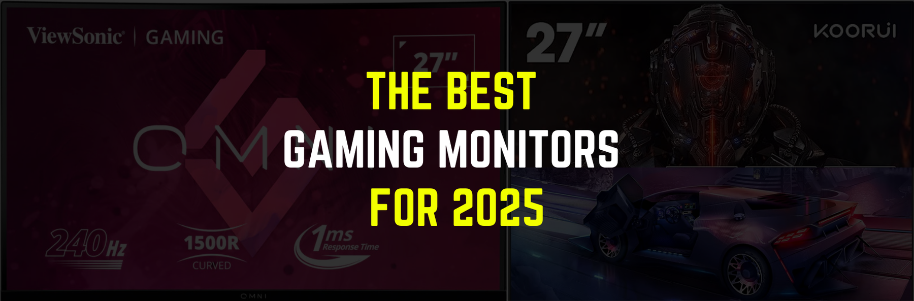 The Best Gaming Monitors for 2025