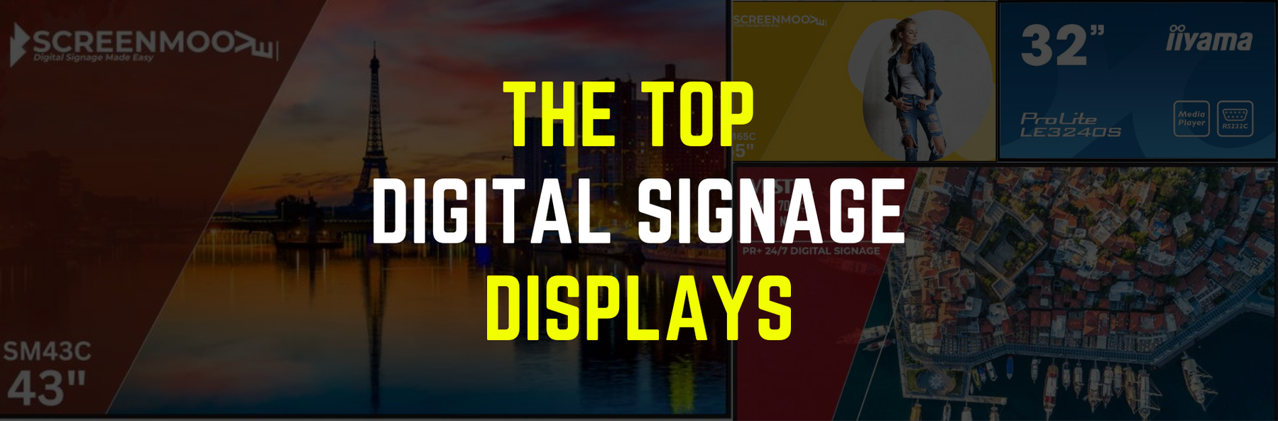 UK Digital Signage Market - The Top Digital Signage Displays