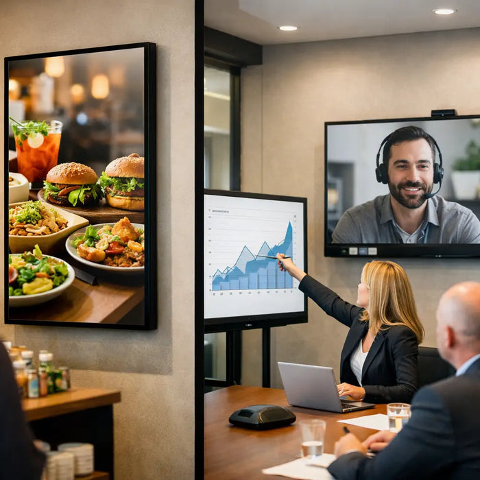 Why Use Commercial Screens Not Televisions?