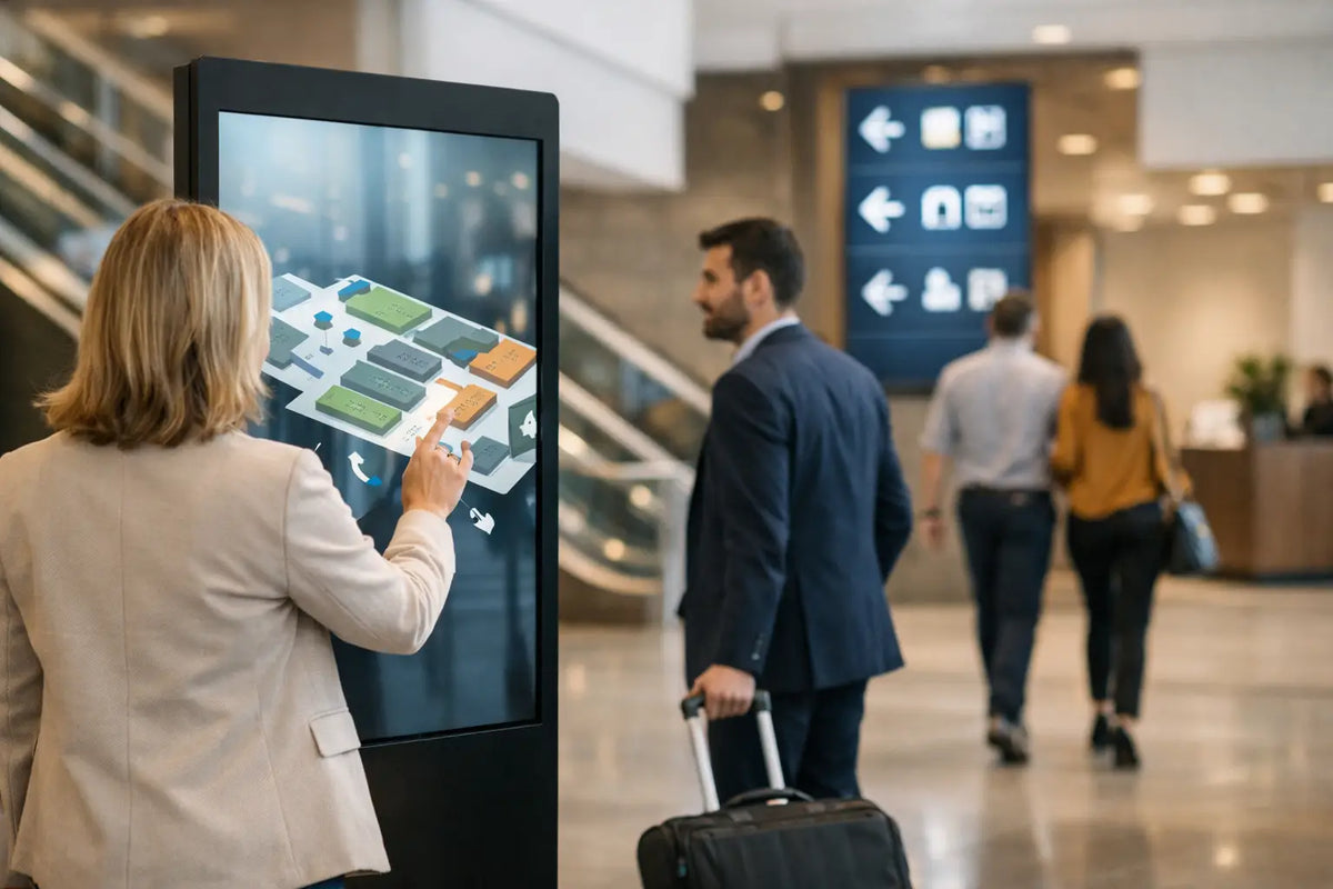 Wayfinding Displays That Keep Visitors Moving