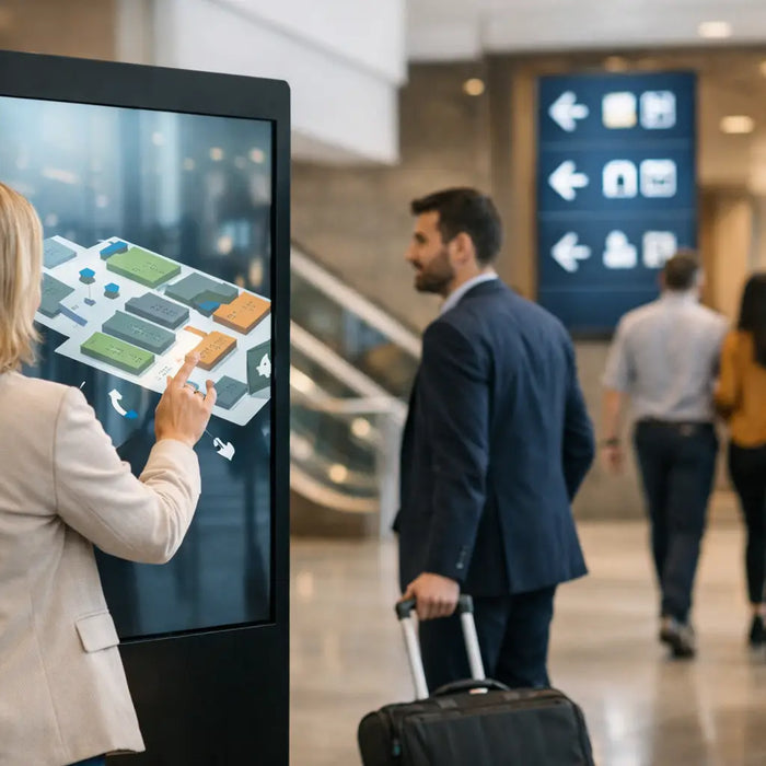 Wayfinding Displays That Keep Visitors Moving