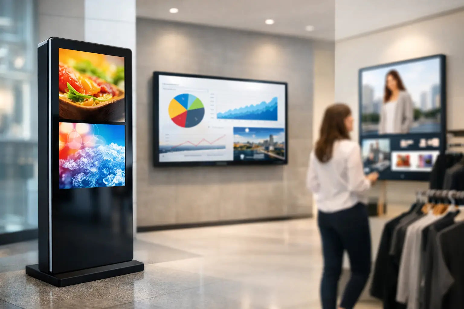 12 Digital Signage Examples for Business