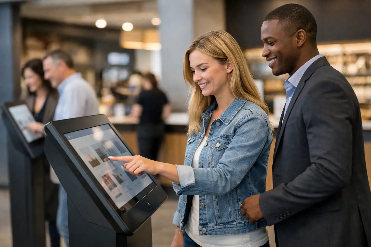 Touchscreen Kiosks for Better Customer Service