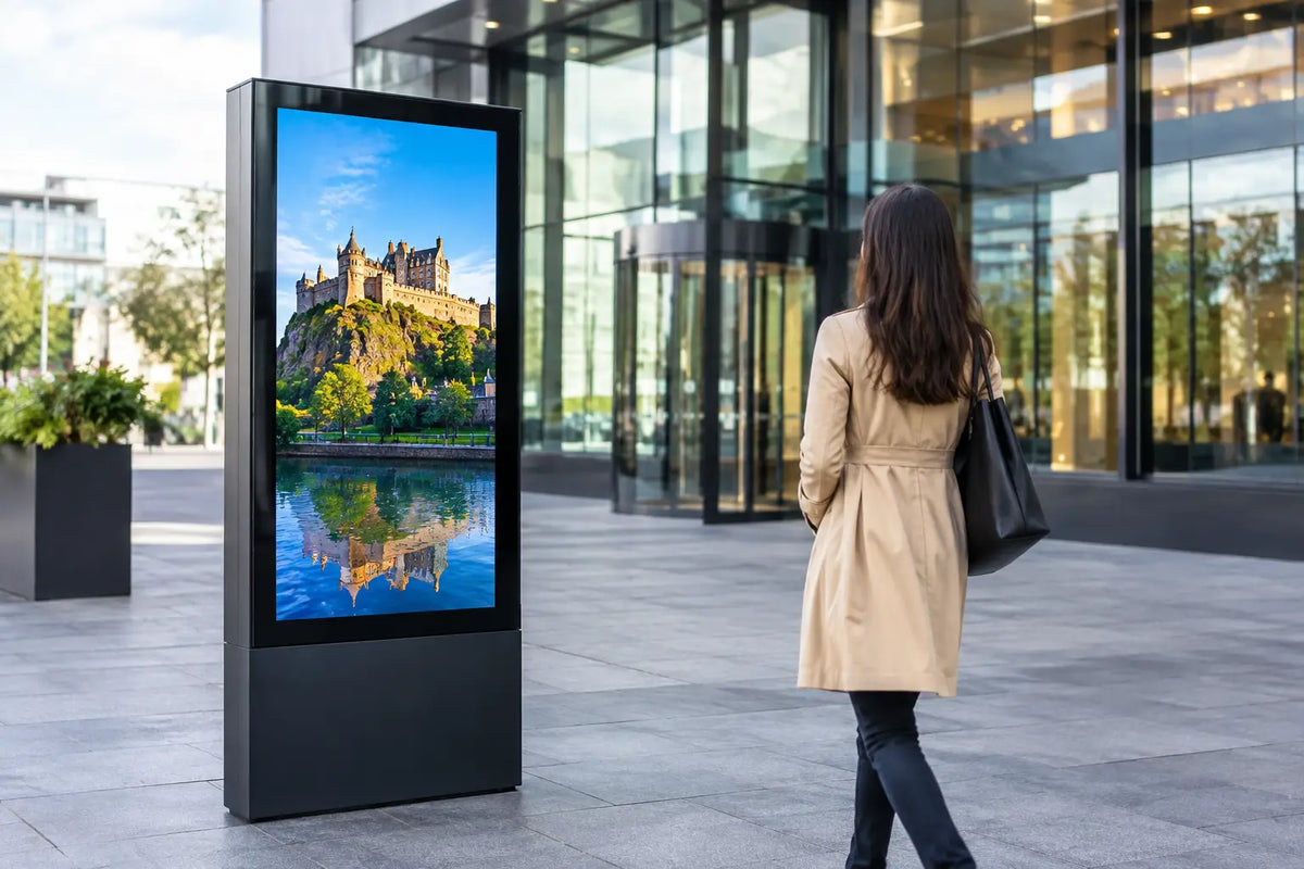 Digital Totem Advertising Solutions for UK Sites
