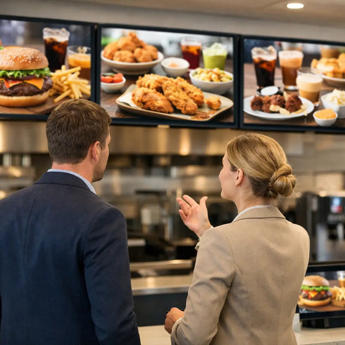Digital Menu Board Buyer Guide for UK Sites