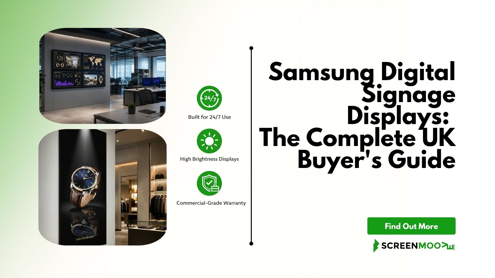 Samsung Digital Signage Displays: The Complete UK Buyer's Guide