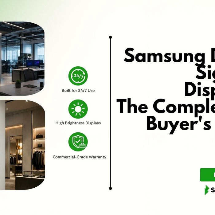 Samsung Digital Signage Displays: The Complete UK Buyer's Guide