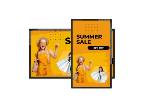 Android Advertising Screen | Built-in Media Player