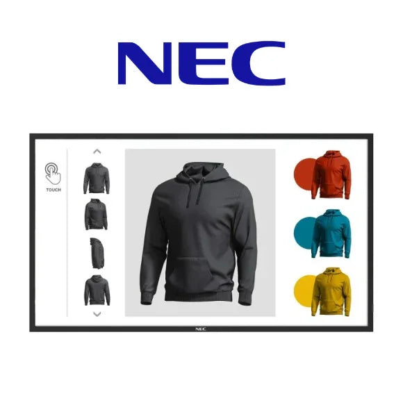NEC Interactive Touchscreens — Screen Moove