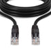 Lindy 0.3m Cat.6 U/UTP Network Cable, Black | 48075 Network Cable Lindy