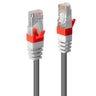 Lindy 0.3m Cat.6A S/FTP LSZH Network Cable, Grey | 45350
