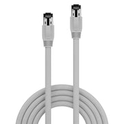 Lindy 0.3m Cat.8.1 S/FTP LSZH Cable, Grey | 47440 LAN / Ethernet Cable Lindy
