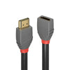 Lindy 0.5m High Speed HDMI Extension Cable, Anthra Line | 36475