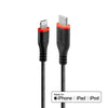 Lindy 0.5m Reinforced USB Type C to Lightning Charge & Sync Cable | 31285