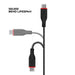 Lindy 0.5m Reinforced USB Type C to Lightning Charge & Sync Cable | 31285 USB Cable Lindy