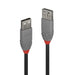Lindy 0.5m USB 2.0 Type A Extension Cable, Anthra Line | 36701 USB Cable Lindy