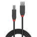 Lindy 0.5m USB 2.0 Type A to B Cable, Anthra Line | 36671 USB Cable Lindy