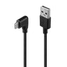 Lindy 0.5m USB 2.0 Type-A to Right-Angled USB-C Cable | 32000