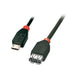 Lindy 0.5m USB 2.0 Type Micro-B to A OTG Cable | 31935 USB Cable Lindy