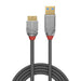 Lindy 0.5m USB 3.2 Type A to Micro-B Cable, 5Gbps, Cromo Line | 36656 USB Cable Lindy