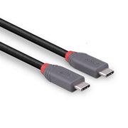 Lindy 0.8m USB 4 240W Type C Cable, Anthra Line | 36956 USB Cable Lindy