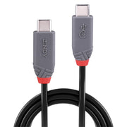 Lindy 0.8m USB 4 Type C Cable, 40Gbps, Anthra Line | 36947 USB Cable Lindy