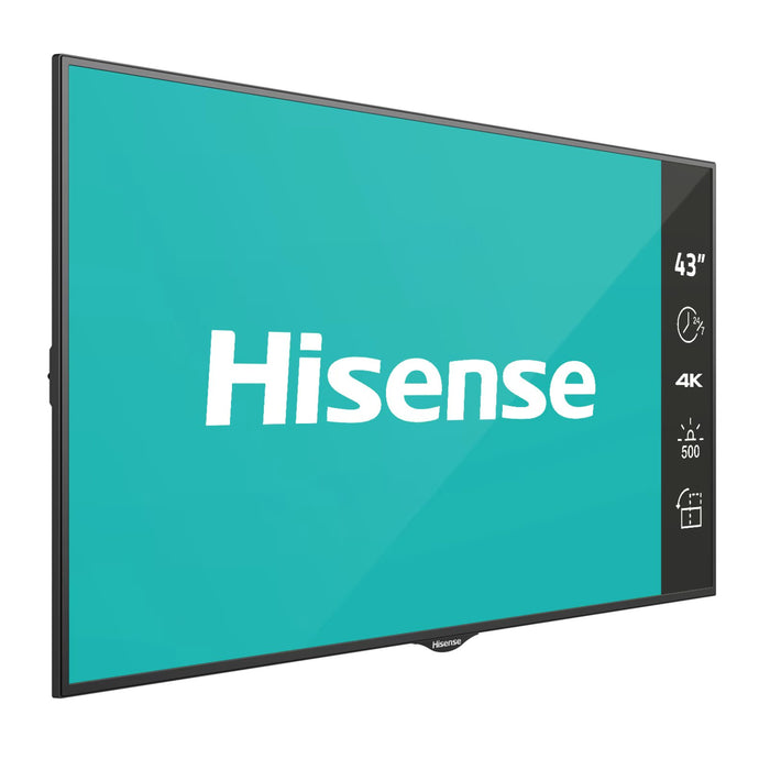 Hisense 43BM66AE 43” 4K UHD Digital Signage Display Digital Signage Display Hisense