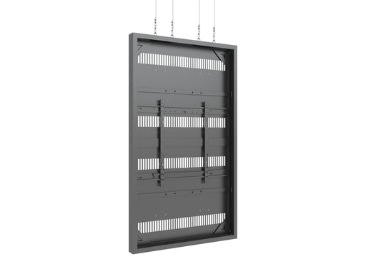 Multibrackets M Pro Series Enclosure 86" Wire Large Black Signage Display Enclosures Multibrackets