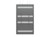 Multibrackets M Pro Series Enclosure 86" Wire Large Black Signage Display Enclosures Multibrackets