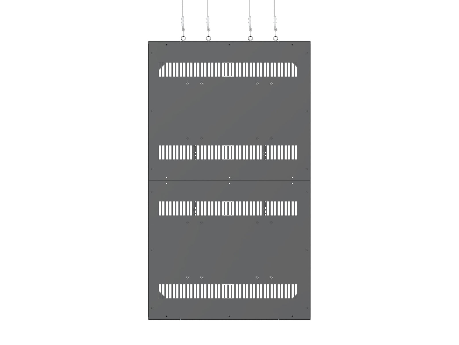 Multibrackets M Pro Series Enclosure 86" Wire Large Black Signage Display Enclosures Multibrackets