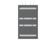 Multibrackets M Pro Series Enclosure 86" Wire Large Black Signage Display Enclosures Multibrackets
