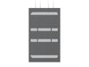 Multibrackets M Pro Series Enclosure 86" Wire Large Black Signage Display Enclosures Multibrackets