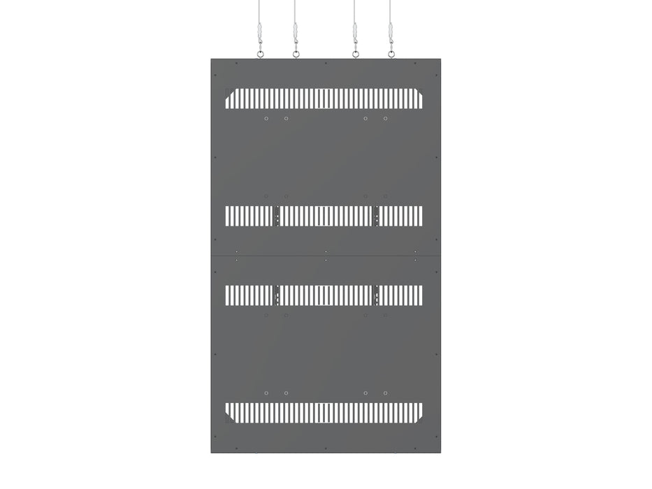 Multibrackets M Pro Series Enclosure 86" Wire Large Black Signage Display Enclosures Multibrackets