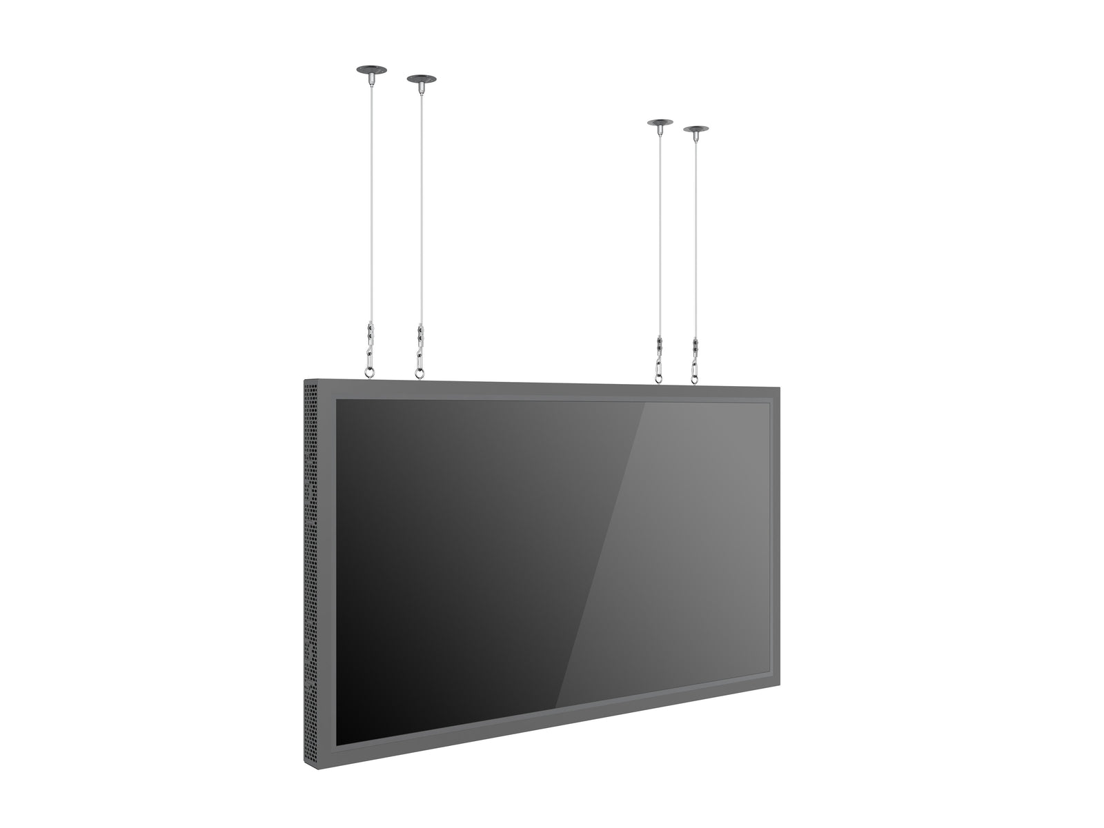 Multibrackets M Pro Series Enclosure 86" Wire Large Black Signage Display Enclosures Multibrackets