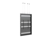 Multibrackets M Pro Series Enclosure 86" Wire Large Black Signage Display Enclosures Multibrackets