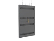Multibrackets M Pro Series Enclosure 86" Wire Large Black Signage Display Enclosures Multibrackets