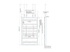 Multibrackets M Pro Series Enclosure 86" Wire Large Black Signage Display Enclosures Multibrackets