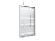 Multibrackets M Pro Series Enclosure 86" Wire Large White Signage Display Enclosures Multibrackets