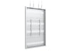 Multibrackets M Pro Series Enclosure 86" Wire Large White Signage Display Enclosures Multibrackets