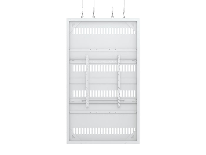 Multibrackets M Pro Series Enclosure 86" Wire Large White Signage Display Enclosures Multibrackets