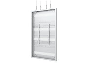 Multibrackets M Pro Series Enclosure 86" Wire Large White Signage Display Enclosures Multibrackets