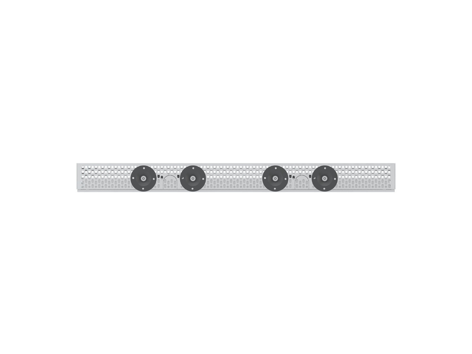 Multibrackets M Pro Series Enclosure 86" Wire Large White Signage Display Enclosures Multibrackets