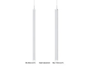 Multibrackets M Pro Series Enclosure 86" Wire Large White Signage Display Enclosures Multibrackets