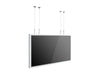 Multibrackets M Pro Series Enclosure 86" Wire Large White Signage Display Enclosures Multibrackets