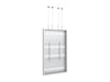 Multibrackets M Pro Series Enclosure 86" Wire Large White Signage Display Enclosures Multibrackets