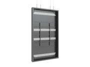 Multibrackets M Pro Series Enclosure 98" Wire Large Black Signage Display Enclosures Multibrackets
