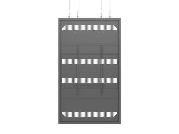 Multibrackets M Pro Series Enclosure 98" Wire Large Black Signage Display Enclosures Multibrackets