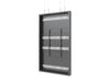 Multibrackets M Pro Series Enclosure 98" Wire Large Black Signage Display Enclosures Multibrackets